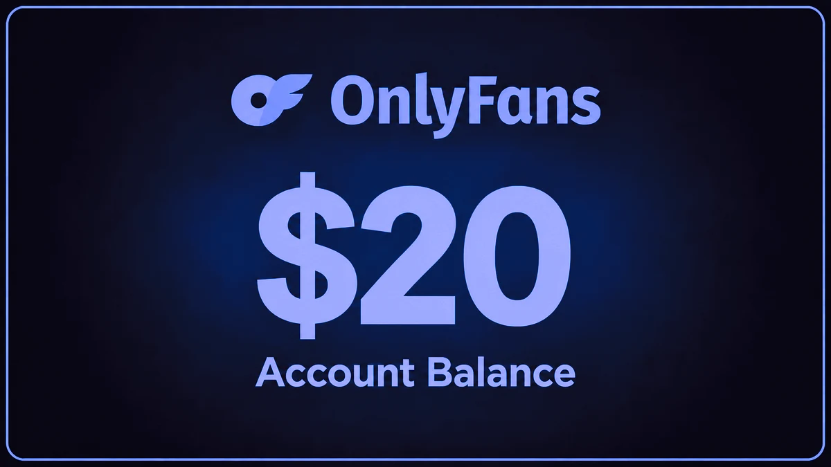 OnlyFans Balance $20
