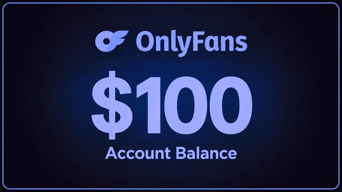 OnlyFans Balance $100
